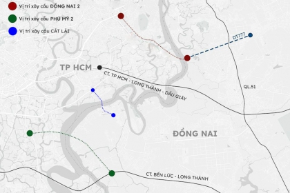 Đồng Nai thống nhất xây ba cầu nối TP HCM