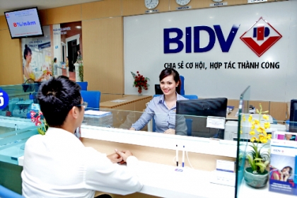 Chương trình áp dụng tại BIDV
