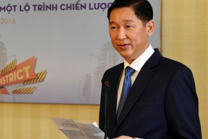 Ông Trần Vĩnh Tuyến - Phó chủ tịch UBND TPHCM tại hội thảo