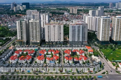 Chung cư mới ở Hà Nội tăng giá gấp đôi sau một thập kỷ