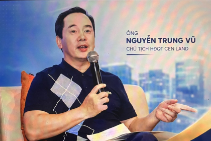 Chủ tịch Cen Land Nguyễn Trung Vũ nói thẳng: Sắp tới, người nào có càng nhiều đất càng “run”, vì nguy cơ cung vượt cầu rất lớn