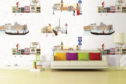 Tranh & giấy 3D dán tường