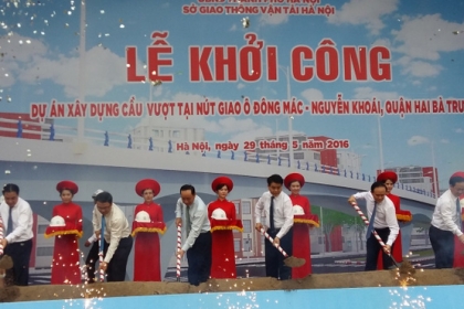 Hà Nội: Khánh thành cầu vượt nút giao Ô Đông Mác - Nguyễn Khoái