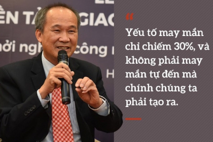 Ông Dương Công Minh kể về tuổi trẻ khởi nghiệp bất động sản, “gan to” mới làm giàu được