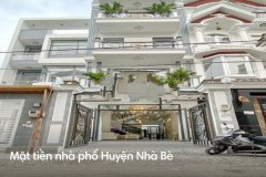 BÁN NHÀ PHỐ ĐƯỜNG HUỲNH TẤN PHÁT, HUYỆN NHÀ BÈ.LH 0393870446