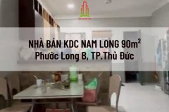 Đầu tư Thủ Đức – [BÁN GẤP] NHÀ 1 TRỆT 3 LẦU 90m², KDC Nam Long, Phước Long B, TP.Thủ Đức