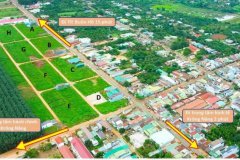 Chỉ với 3,45 triệu : Đất full thổ cư, ngay trung tâm hành chính mới của huyện krong-năng